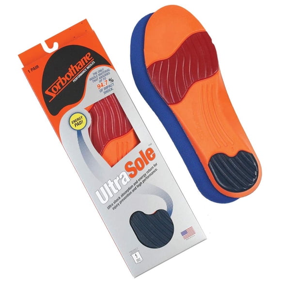 Plantillas Sorbothane Ultra Sole 3 g aprobadas por la APMA