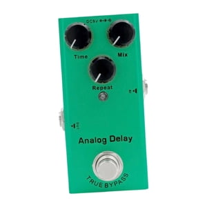 Magideal - Pedal De Efectos Para Guitarra Eléctrica, Accesorio Para Instrumentos Musicales, Mini Pedal Para Guitarra, Ideal Para Estudio, Práctica, Espectáculos Retardo Analógico