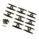 thumbnail image 2 of Puerta de la ventana de los muebles de madera 8pcs bisagras de hardware de reemplazo, 2 of 3