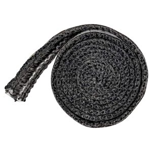 Magideal - Cuerda De Estufas Planas Autoadhesivas, Cordón De Sellado De Chimenea Cinta De Junta Plana De Fibra De Vidrio Cinta De Junta De Estufa, Para Estufa De 15 Mm De Ancho