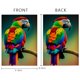 thumbnail image 4 of Loro-bandera de jardín temática. Regalo perfecto para fans, amigos y familiares, ideal para actividades al aire libre y decoración de fiestas.28CM*45CM, 4 of 5