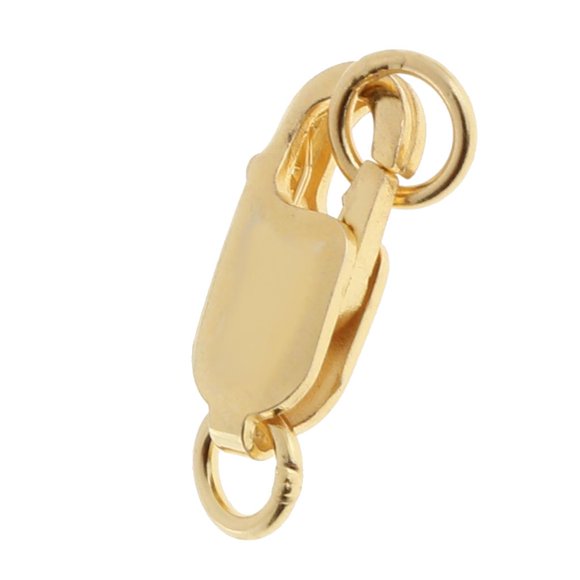 Broche De Langosta De 1 Pieza Con Anillos De Salto Fabricación De Joyas Encontrar Oro