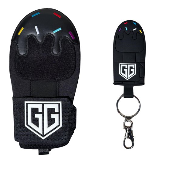 Guante deslizante juvenil UTVGIANT Negro Ice Cream Drip