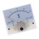 thumbnail image 4 of 85c1 dc rectángulo amperímetro amperímetro actual voltímetro panel analógico 0-20 v, 4 of 5