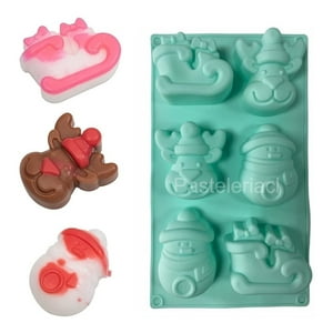 Genérico - Molde De Silicona Molde Navidad Moldes Navideños Reno