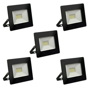 Genérico - Pack 5 Foco Proyector Led Telco Sec 20W Cálido Certificación Ds43