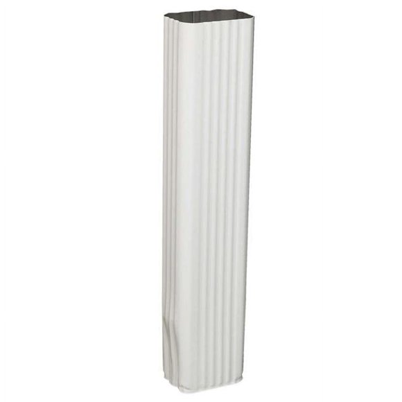 Downspout Extension Amerimax Home Products Aluminio blanco