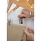 thumbnail image 2 of Set de Colgador madera con clips metálicos 2 unidades, 2 of 7