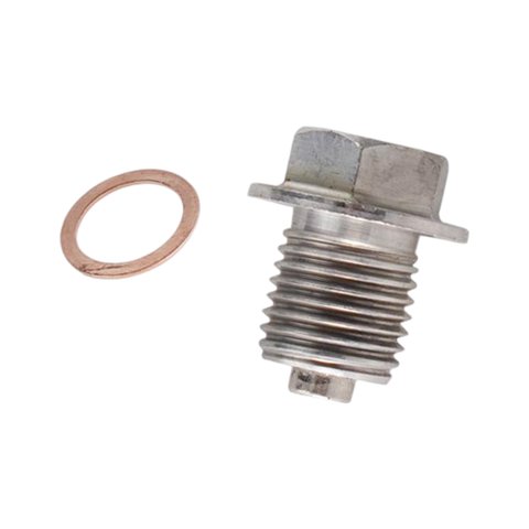 Ioensy - Tapón De Drenaje De Aceite Magnético, Accesorios De Tornillo Duraderos Para La Mayoría De Los Coches M14 X 1,5