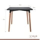 thumbnail image 5 of Comedor Mesa Eames Cuadrada Negra + 4 Sillas Eames Negras, 5 of 8