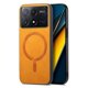 thumbnail image 1 of Magnetic Slim Case for Xiaomi Poco X6 Pro 5G with Camera Guard & Anti-Scratch Back Yellow, 1 of 6