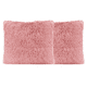 thumbnail image 2 of Pack 2 funda peluda decorativa color rosa, 2 of 2