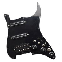 Magideal - Pastilla De Golpeador De Guitarra Eléctrica Golpeador Cargado De Guitarra Piezas De Instrumentos Musicales Resistentes Al Desgaste Derecho Pastilla De