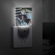 thumbnail image 4 of Trillizos Sturniolo Luz nocturna LED con sensor de anochecer a amanecer para dormitorio, baño, pasillo, escaleras - Lámpara LED nocturna de enchufe, 0.5W - 1 pieza, 4 of 6