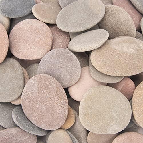 Piedras para Pintar BLXQI 5-8 cm 92-100 uds 8,2 kg