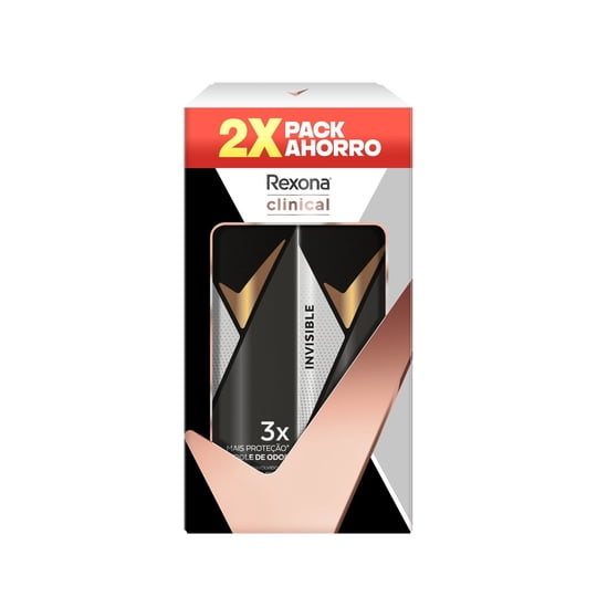 Desodorante Spray Rexona Men Clinical Pack 2x Hombre
