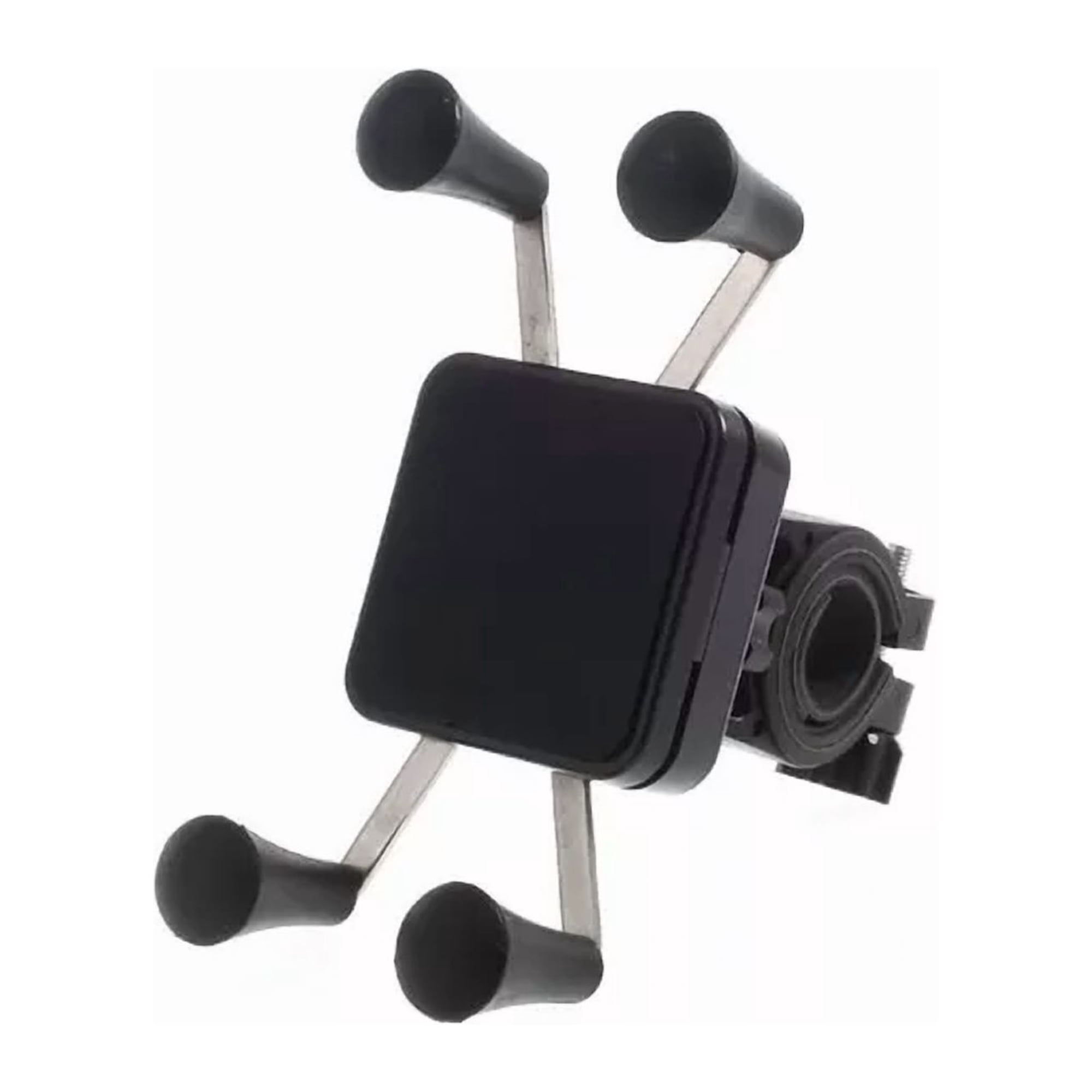 Genérico - Soporte Porta Celular Universal Para Bicicleta Y Moto, Color Negro