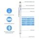 thumbnail image 5 of Lápiz capacitivo EVACH Active Digital Pen para iPad iPhone Samsung, 5 of 6