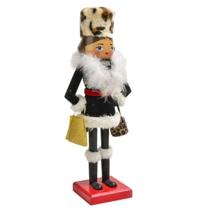 Bothyi - Adorno De Estatuilla De Niña Cascanueces De Navidad Portátil De 15 Pulgadas Para Regalo Navideño