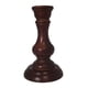 thumbnail image 2 of Soporte De Vela De Pilar De Madera Retro Decoración De La Decoración Candlestick 130x75mm 22mm, 2 of 5