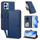 thumbnail image 2 of Funda con Billetera para [Xiaomi Redmi Note 12 4G] con Bolsillo Zipper y Tarjetero Azul, 2 of 6