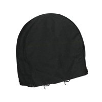 Magideal - Cubierta De Estante De Aro De Troncos Cubierta Protectora Reutilizable Para Exteriores Con Correas De Hebilla Cubierta De Estante De Almacenamiento De 48 Pulgadas