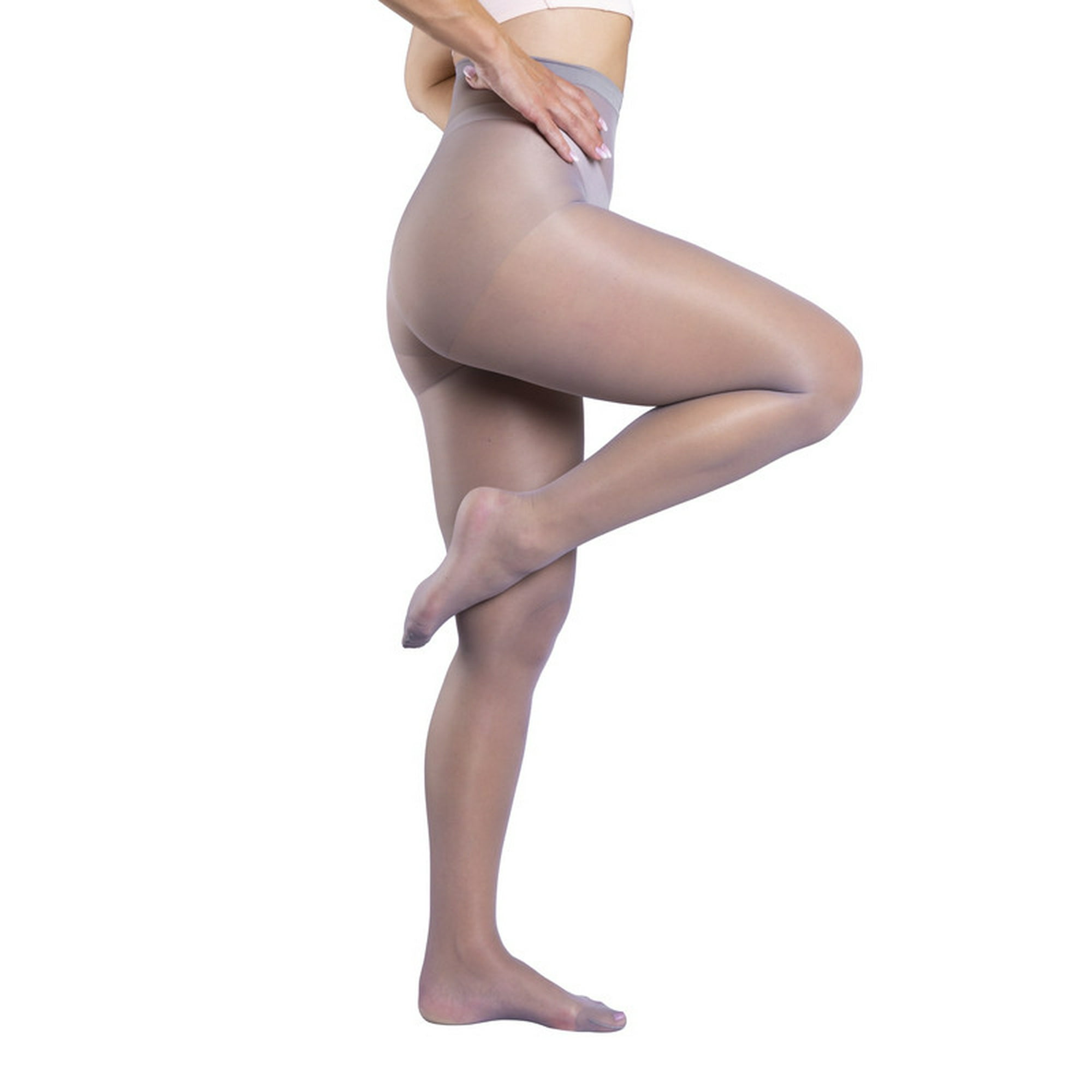 Ingesa - Panty Elasticada 20 Denier S-m Platino