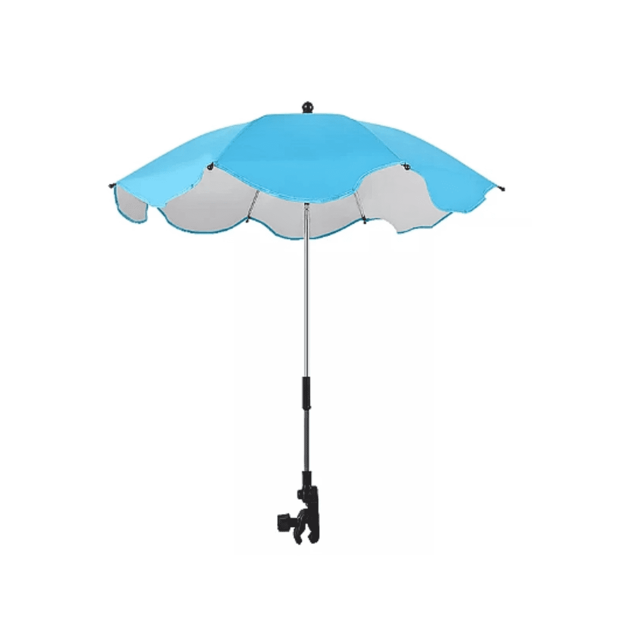 Genérico - Sombrilla Para Coche Bebé Protector Solar Y Luvia Color Azul