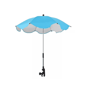 Genérico - Sombrilla Para Coche Bebé Protector Solar Y Luvia Color Azul