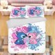 thumbnail image 1 of x718 Bed SheetsStitch Cartoon Comforter Set, Polyester, Digital Printing Bedding, Size Printing, Children's Gifts 3-Piece Bedding Set (1 Duvet Cover + 2 Pillow Shams) nj718, 1 of 5