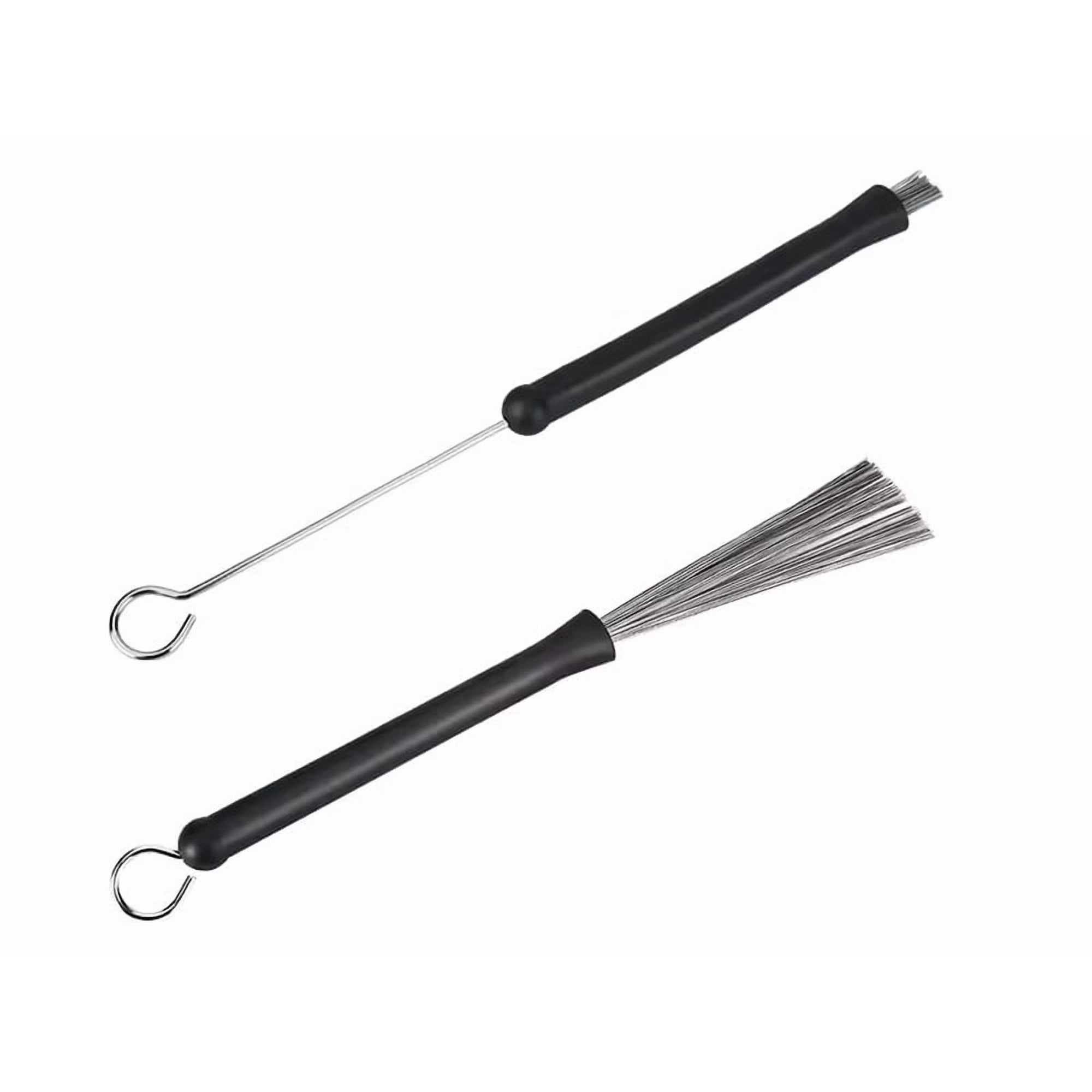 Genérico - Baqueta Escobilla Retráctil Batería Par