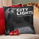 thumbnail image 4 of Luces de la Ciudad Fundas de almohada de terciopelo con tema, regalos de funda de almohada, decoración para el hogar, cojín de lanzar, regalo de cumpleaños para fans y parejas.30*30cm., 4 of 6
