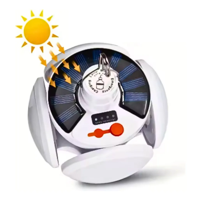 Genérico - Ampolleta Led Recargable Solar Y Usb Emergencia O Camping