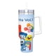 thumbnail image 2 of BabyFirst: Color Crew Vaso aislado de acero inoxidable con asa, diseño temático, regalo para familia, amigos y fans; incluye pajita y encaja en el portavasos estándar, 40 oz, 2 of 6