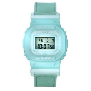 Reloj Casio G-Shock Digital Organic Blue Cloth Strap Bio-Based Resin Quartz Gmd-S5600Ct-3 200M Women'S Watch