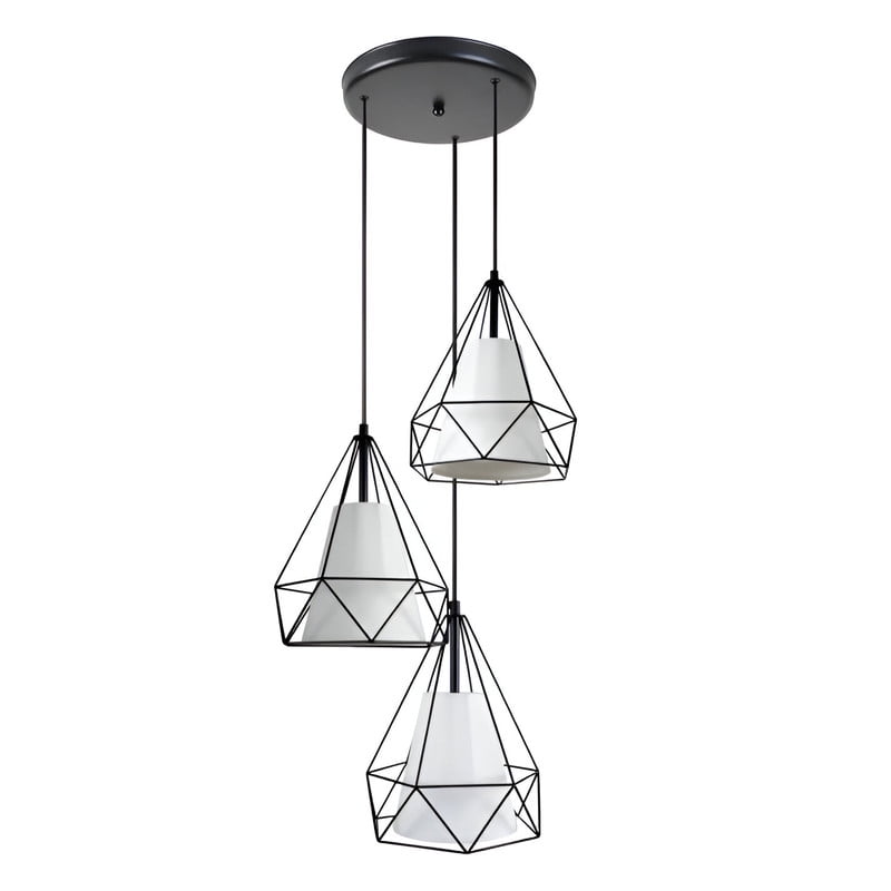 Genérico - Lampara Techo Colgante Diamante Elegante Moderna Lau