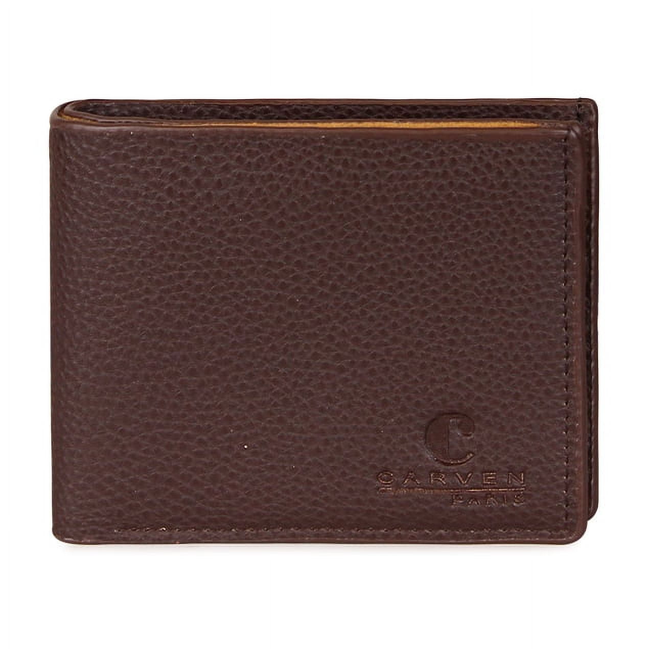 Carven - Billetera De Hombre Ethan Café