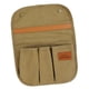 thumbnail image 5 of Organizador De Reposabrazos De Silla De Bolsillo Lateral De Asiento Para Bocadillos De Camping Teléfono Celular De Color Caqui, 5 of 5