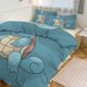 thumbnail image 1 of Squi_rtle Print Bedding Set Pattern Duvet Cove Set 3 Pieces 1 Quilt Cover And 2 Pillowcases for Women Men Teens, 1 of 5