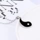 thumbnail image 3 of Colgante NewZenro Yin Yang BFF para parejas de acero inoxidable, 3 of 4