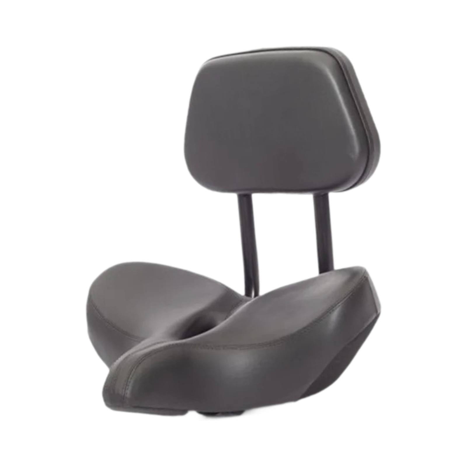 Magideal - Asiento De Bicicleta Con Respaldo Sillín De Bicicleta Diseño Ergonómico Cómodo Sillín De Bicicleta Suave Sillín De Bicicleta Eléctrico Para Ciclismo