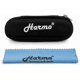 thumbnail image 1 of Estuche Harmo Negro con Cremallera para Armónica Diatónica de 10 Agujeros, 1 of 6