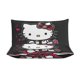 thumbnail image 3 of Cartoon Hello Kitty Friend Gir Bedding Set for Kids 3 Piece Bedding with 1 Flat Sheet And 2 Pillowcases King Bed Sheets, 3 of 5