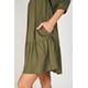thumbnail image 3 of Vestido Mara Manga Globo Eclipse verde M, 3 of 5