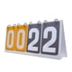 thumbnail image 4 of 4 Dígitos Flip Score Board Juego Grande Para Pelota De Tenis Baloncesto Voleibol Amarillo Gris, 4 of 5