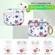 thumbnail image 4 of Funda para AirPods Pro 3 DHILKCY (2025) Estrellas rojas, blancas y azules, 4 of 6