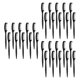thumbnail image 4 of Pinceles Desechables De 30 Piezas Para Mini Cejas O Peine De Pesta?as Para Maquillaje - Negro, 4 of 5