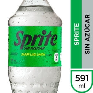 Bebida Lima Limón Sin Azúcar Botella 591 Ml Sprite