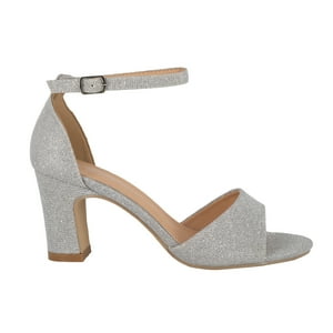 Sandalia De Vestir Soret Plateado Alquimia