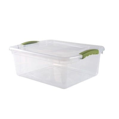 Caja Organizadora Wenbox Polipropileno 15L Transparente 1 Un Wenco